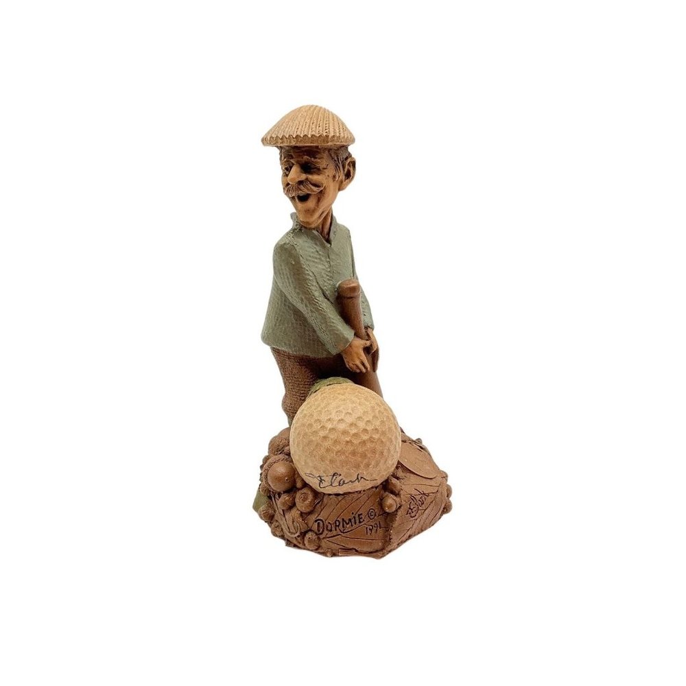 Tom Clark Gnome Dormie 87 Golf Ball Baseball Bat Collectible